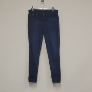 Classic Navy Skinny Jeans for Women